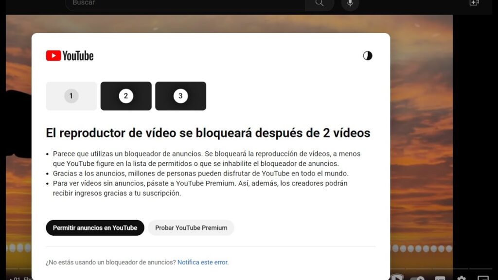 Adblock Plus no funciona en YouTube