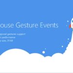 Mouse Gesture Events