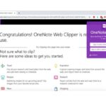 OneNote Web Clipper